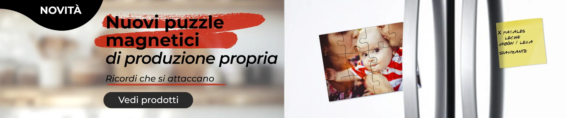 Puzzle magnetici di produzione propria